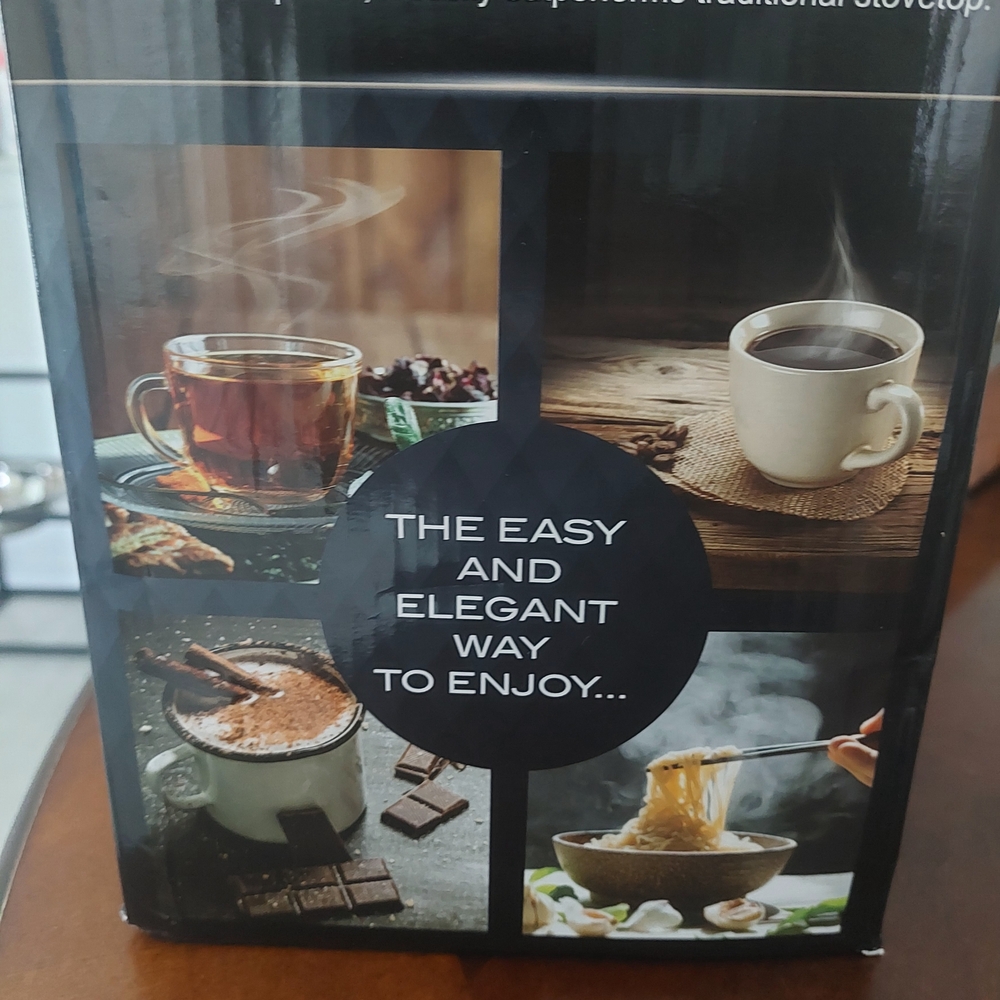 New In Box . Ovente White Electric Kettle 1.7L - Picture 3 of 4
